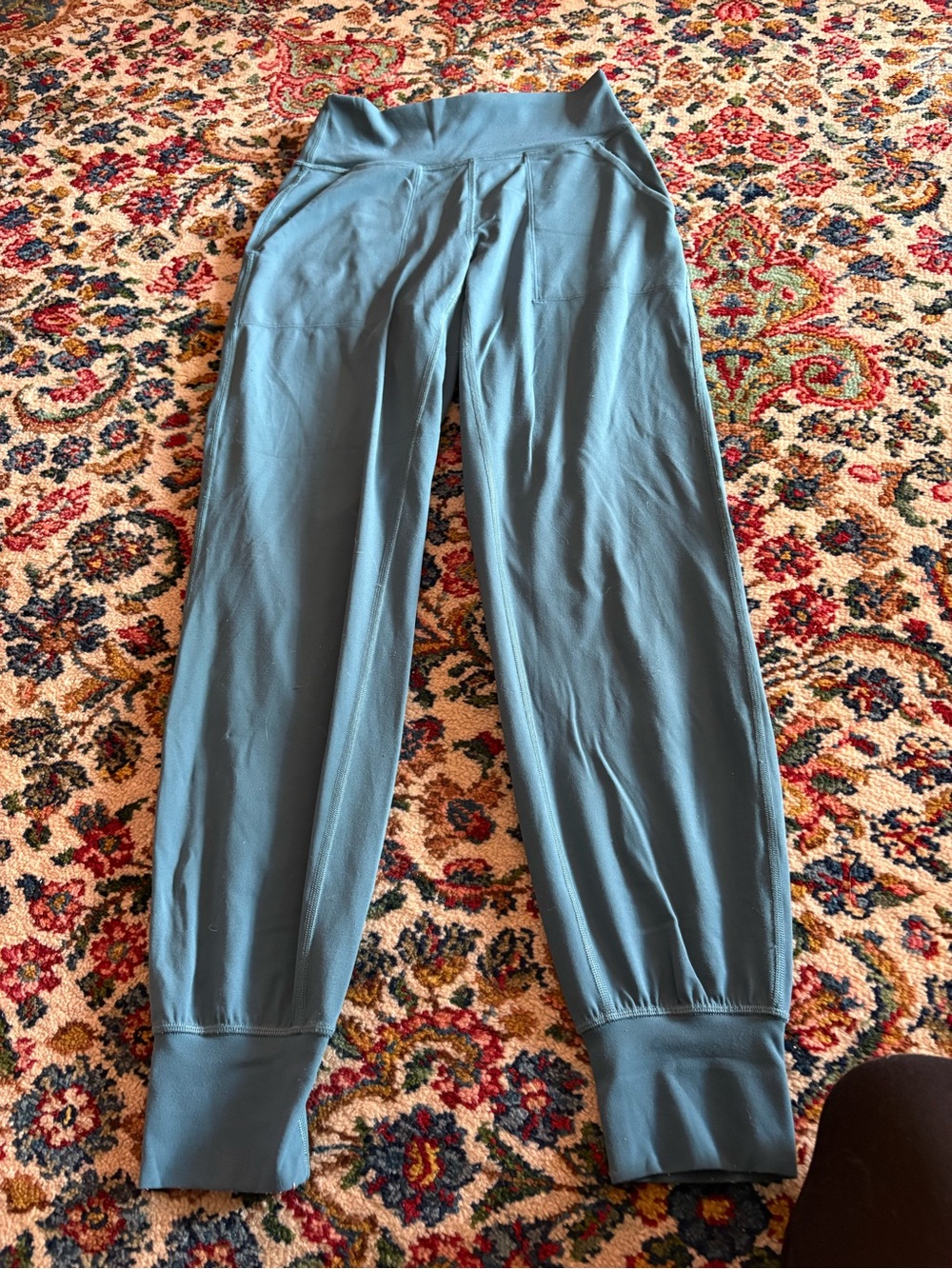 Lululemon Align Desert Teal High Waisted Jogger pants, size 4